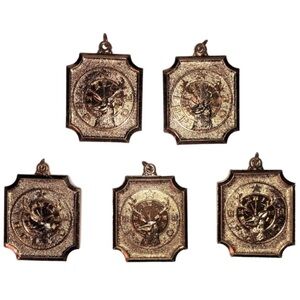 B.P.O.E. ELKS LODGE PENDANT MEDALLION GOLD TONE